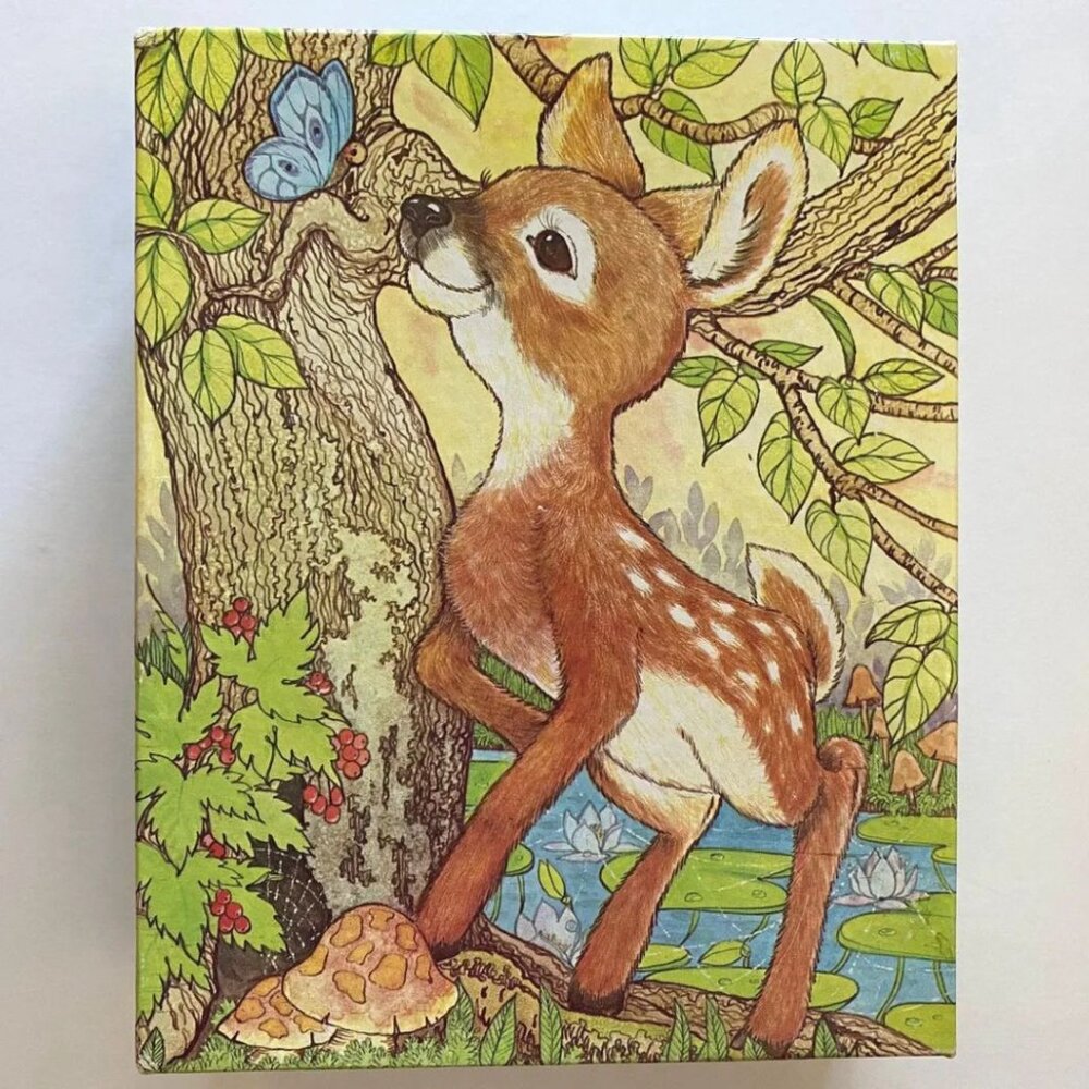Rascals Baby Deer Jigsaw Puzzle 1982 Kids Childrens Game Toy